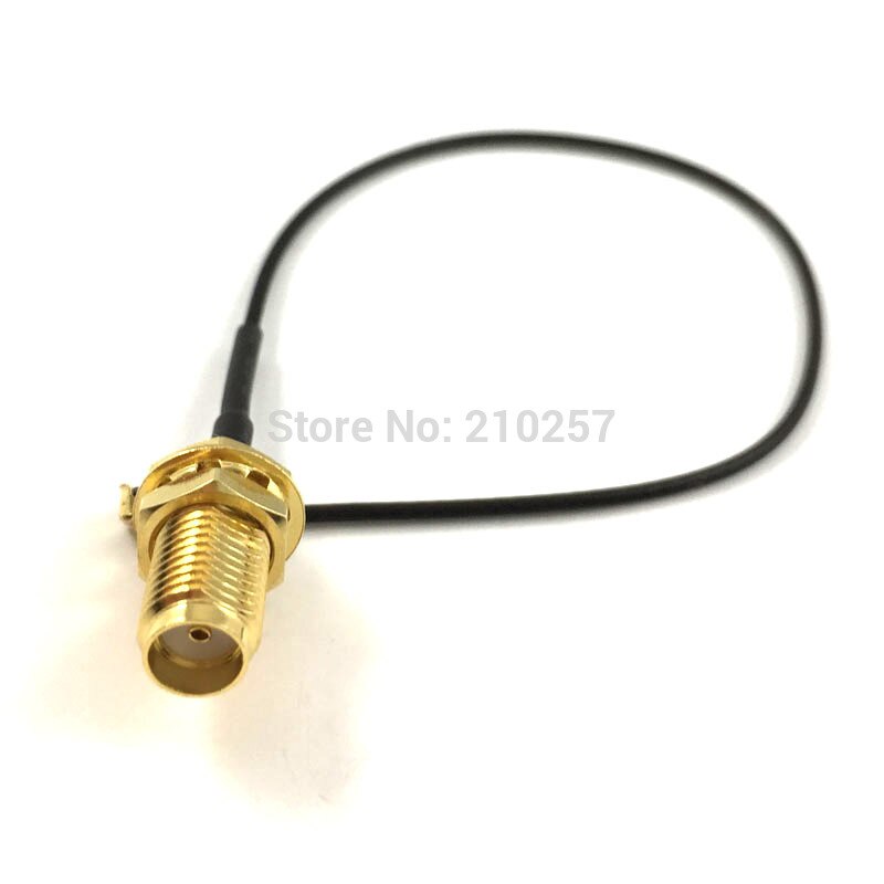 5pcs Sma to U.fl 1.13 Cable 15cm Black RF Connector Sma Female to Ipex