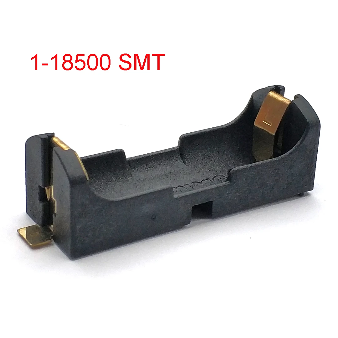 18500 Battery Holder SMT SMD THM 18500 Battery Storage Case 18500 Battery Box with Pins: WHITE