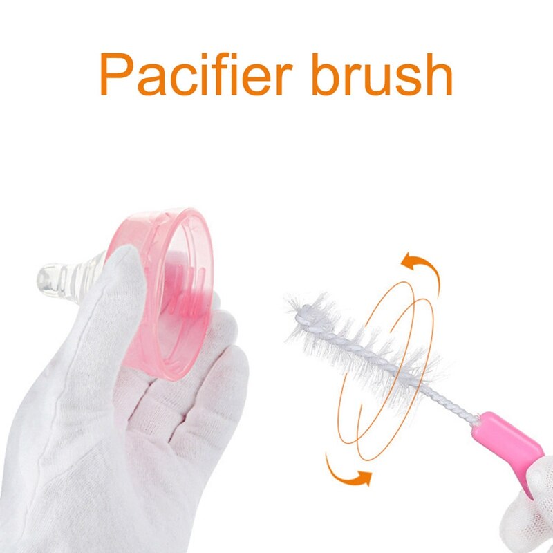 7Pcs/set Bottle Sponge Cleaning Brush Tools Straw Brush Set