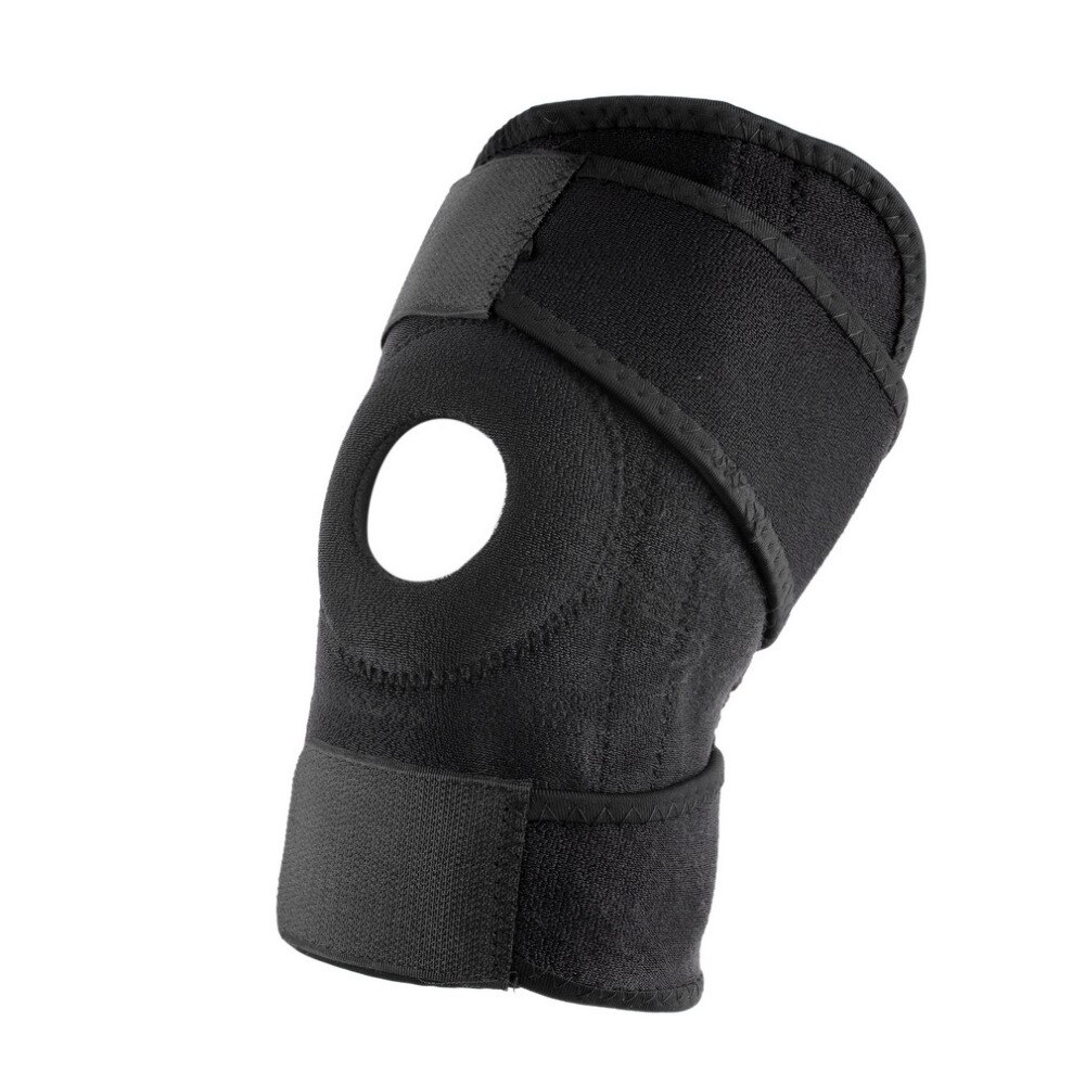 Adjustable knee protector Training Elastic Patella Support Brace Patella Knee-pad Hole Safety Guard Strap