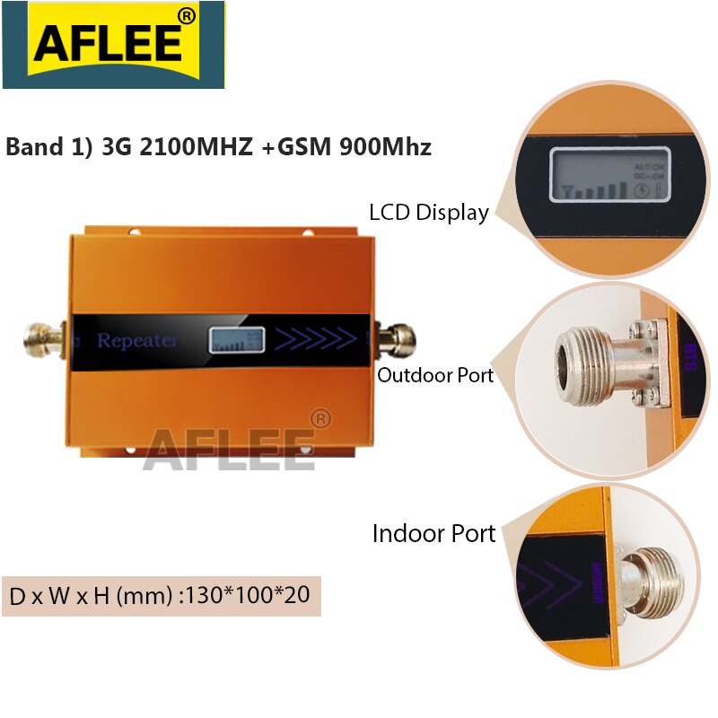 900/1800/2100 Cellular Amplifier 4g Network Mobile Signal Booster 4G DCS WCDMA Repeater GSM 2g 3g 4g CellPhone Signal Repeater