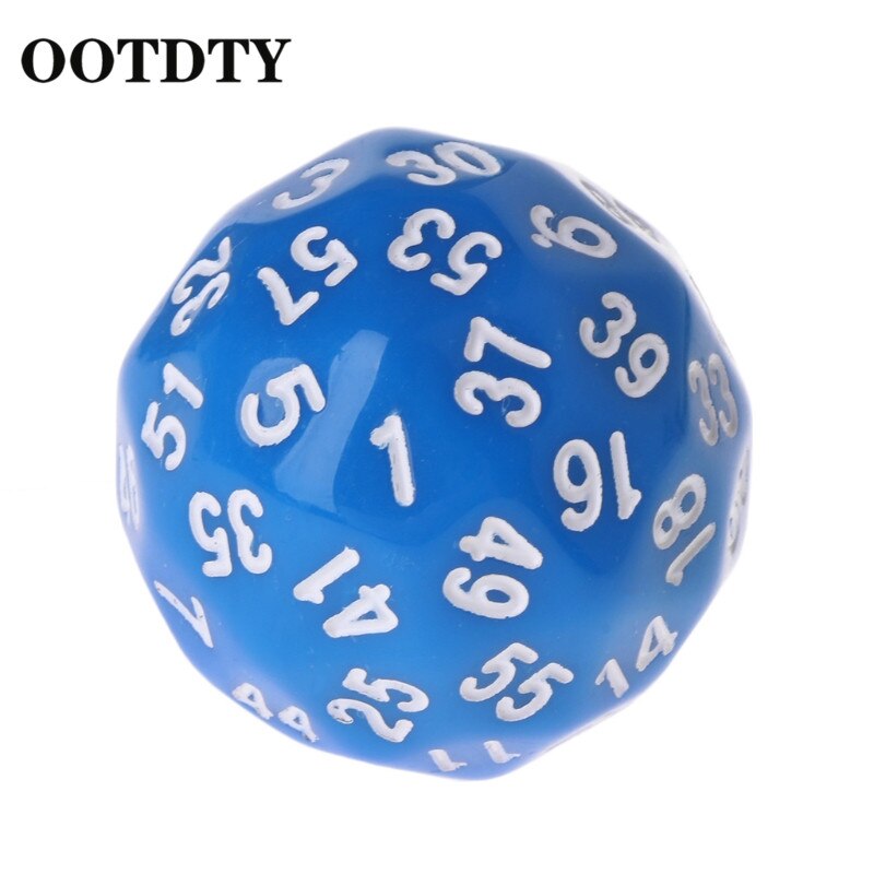 OOTDTY 12pcs/Set Multi-sided Polyhedral Dice D4 D6 D8 D10 D12 D20 D24 D30 D60 Dungeons Polyhedral Dice