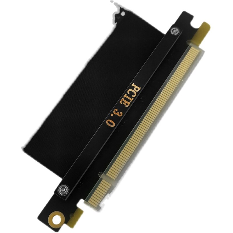Jhh graphics card extension cable PCI-E 3.0 x16 flat transfer line, high-speed shielding, PCI gen3 stability
