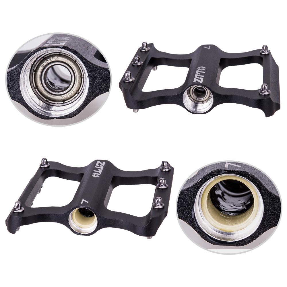 Bike Pedals Bicycle Pedals Spindle Universal Cycling Pedals Aluminium Alloy Lightweight Bike Pedals