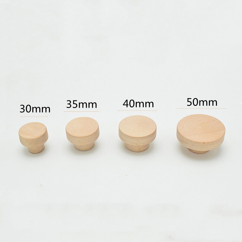 Gancho de madera Natural para colgar ropa, colgador de ropa montado en la pared, Soporte redondo decorativo para llaves, manija de puerta, accesorios de baño, ganchos decorativos