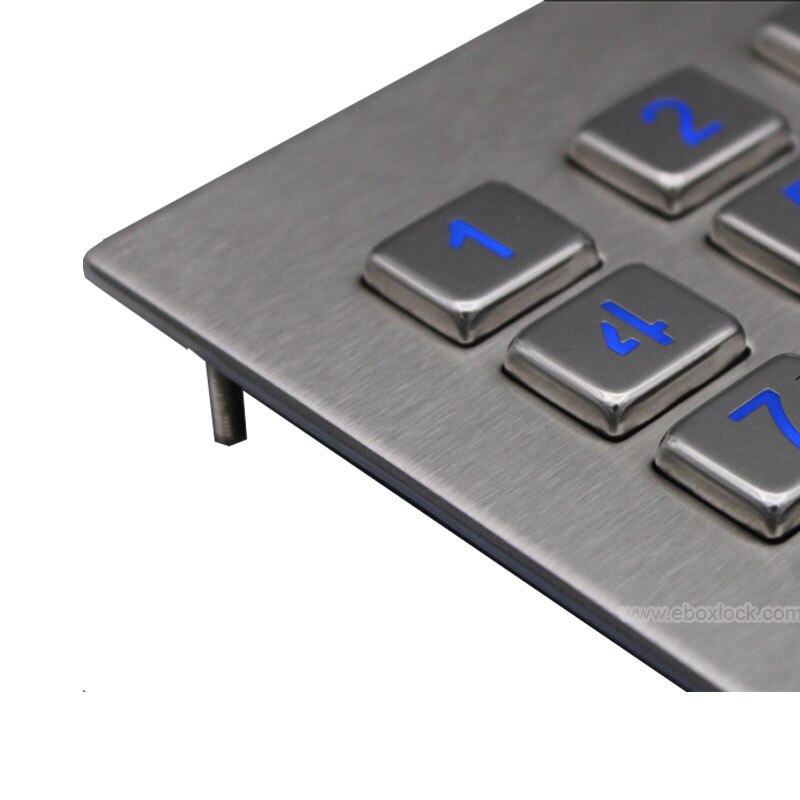 Access Control keypad/Stainless Steel Keypad With USB interface for Kiosk