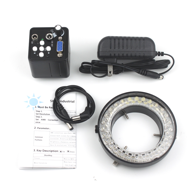 13MP VGA Microscope Camera Digital Electronic Eyepiece Free Driver HD Industrial Camera for Microscope Binocular Trinocular