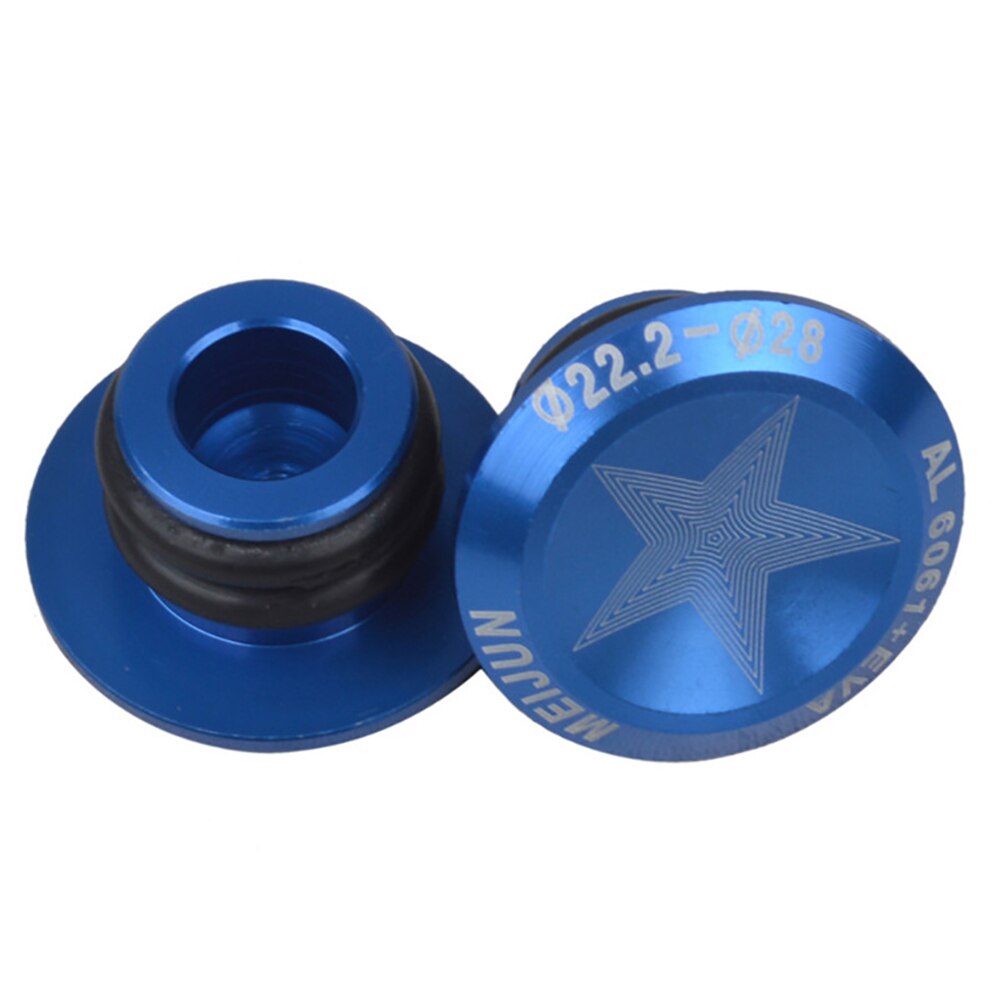 2 uds. De tapones de aleación de aluminio para manillar de bicicleta de montaña y carretera, accesorios para bicicleta