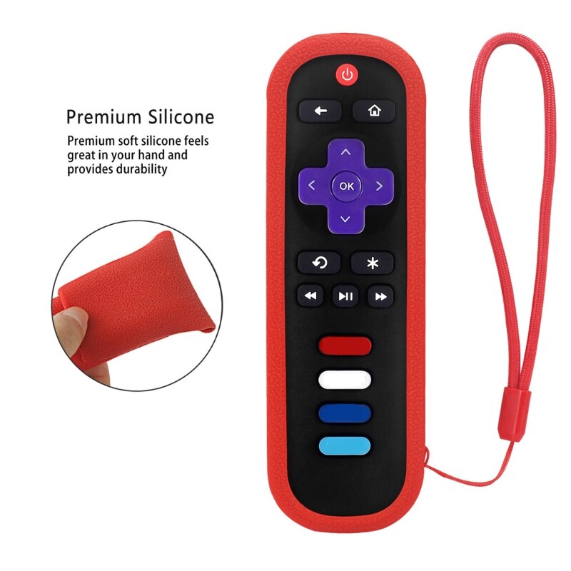 Silikonhülle für TCL Roku 3600R U1 Fernbedienung - Schutzhülle