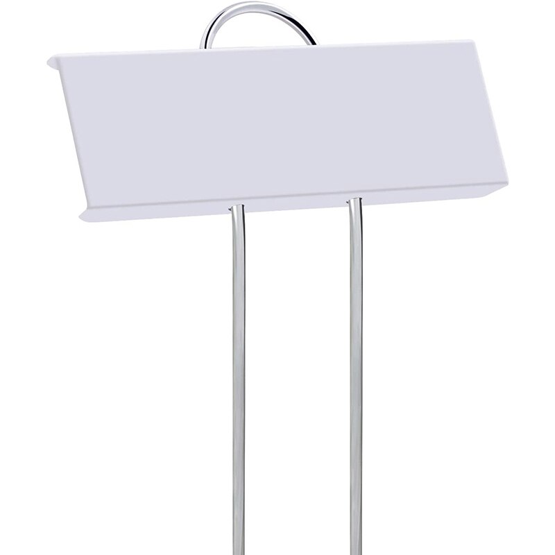 30-- pack metalen plantenlabels , 10.6 inch tuinmarkeringen herbruikbare kwekerijlabels voor groenten, kruiden en bloemenkas