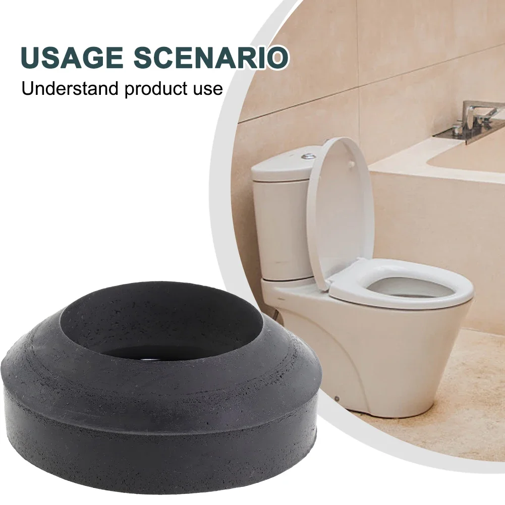 Rubber Doughnut Washer For Toilet Cistern Seal Pan Conical Cone Shaped Donut Home Improvement