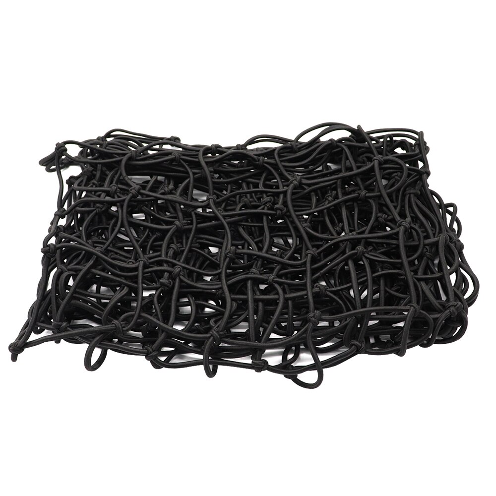 4'x6' Luggage Net Bungee Cargo Net Strech Super Duty Mesh Holds Adjustable Hooks for Rooftop Cargo Carrier Car Accessories