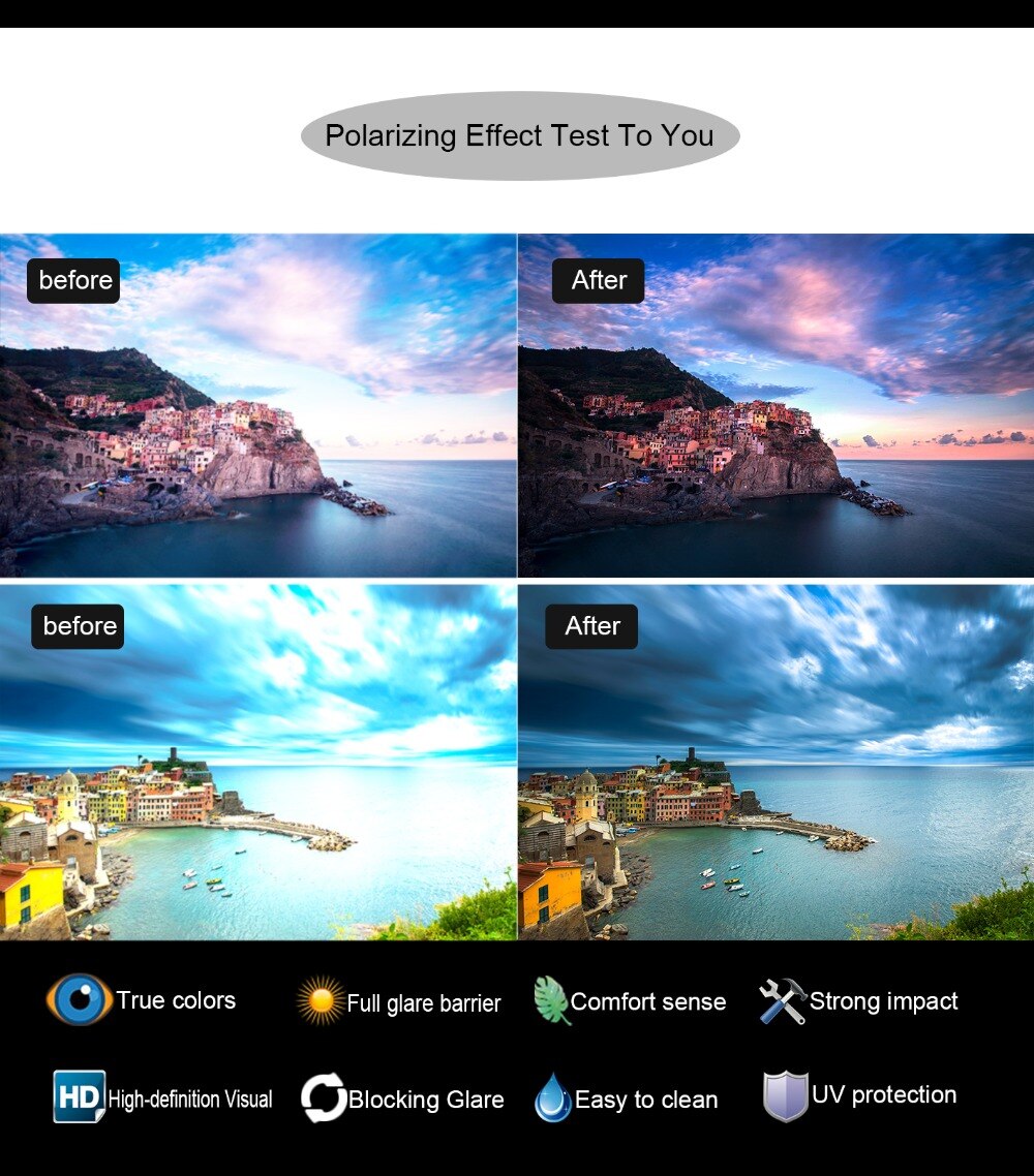 100% Precies Gesneden Gepolariseerde Vervanging Lenzen Voor Spy Optic Cyrus Zonnebril Blauw Mirrored Coating Kleur Keuzes