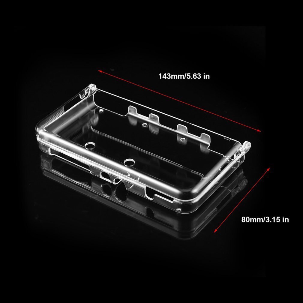 Lichtgewicht Stijve Plastic Clear Crystal Beschermende Hard Shell Skin Case Cover Voor Nintendo 3DS/3DS Xl/2DS xl Console & Games