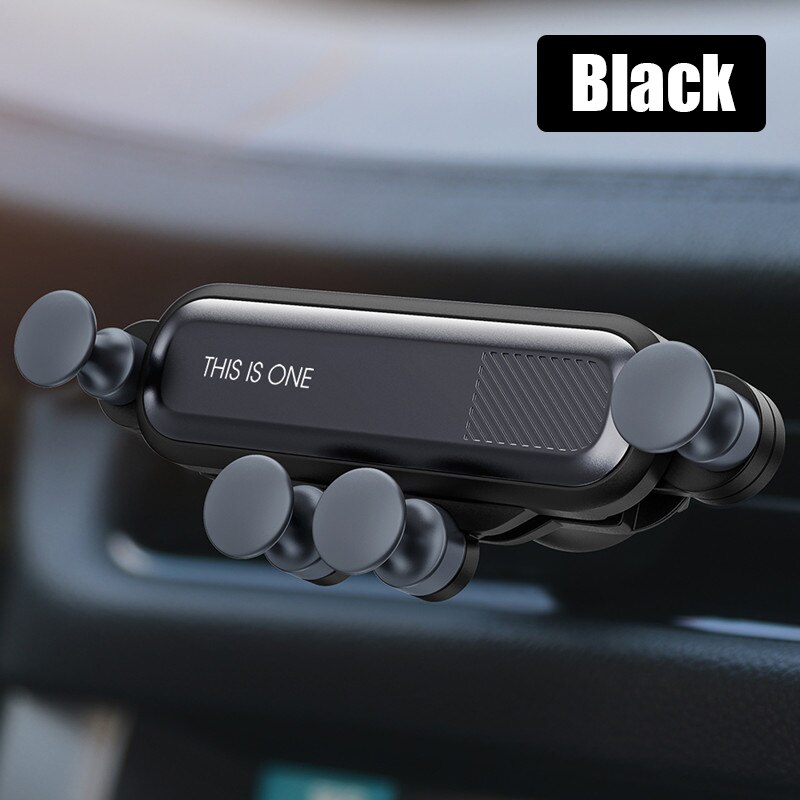 Bilholder til iphone 13 12 11 pro max mini xs xr  x 8 7 6s Plus  se2 stativ i bilen gravitasjon ekspansjon samsung galakse  s21 20 ultra: Svart