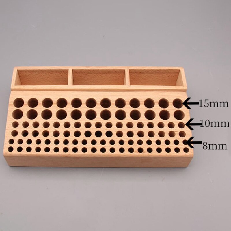 98 trous caoutchouc bois intégré matériel bois cuir bricolage outil/travail du bois bricolage outil en bois maroquinerie outils support en cuir