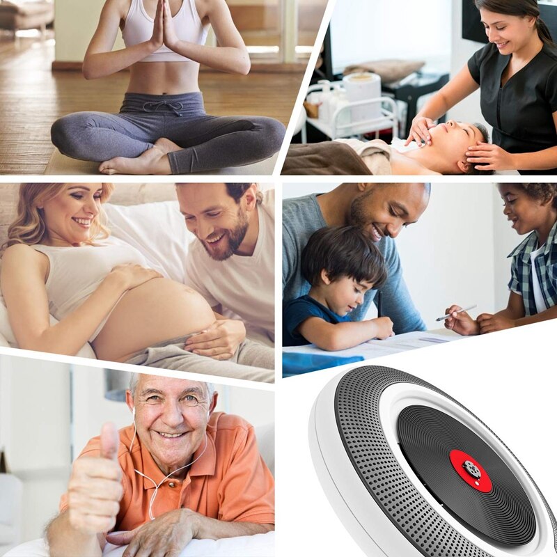 Portable CD Player with Bluetooth Wall Mountable FM Radio Built-In HiFi Speakers with Remote Control Headphone Jack