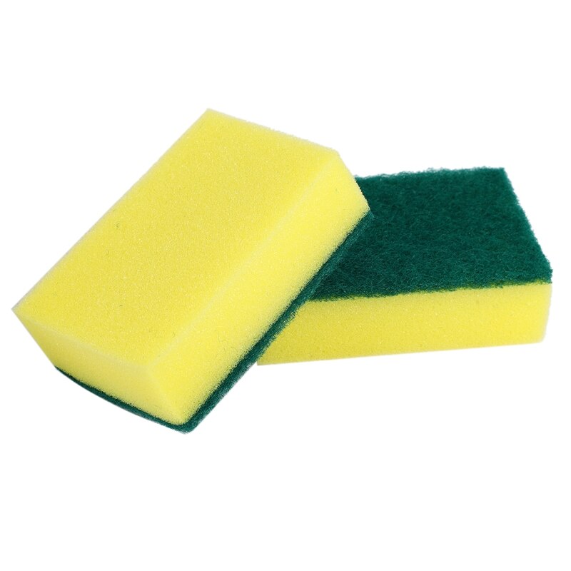 Heavy Duty Multi Use Cleaning Sponges rub Non-Scratch Sponge Scrubbing Dish Sponges Use for Kitchens, Bathroom, Car &amp; Odor Free