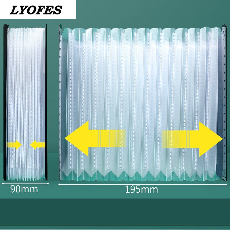 High Capacity A4 File Folder School Document Organiser Envelopes Desk Storage Student Paper Expanding Office Receipt