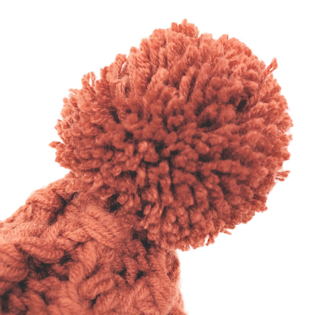 Gorro de lana para bebé, gorro grueso de lana a prueba de viento, Color sólido, Rosa polvoriento, rojo vino, caramelo, Beige y caqui, 3-24 meses