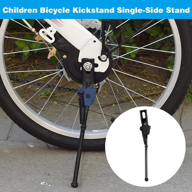 Soporte de aparcamiento para bicicleta infantil, soporte lateral para bicicleta de 12/14/16/18/20 pulgadas, soporte para bicicleta, accesorios para pie Suppo E9E0