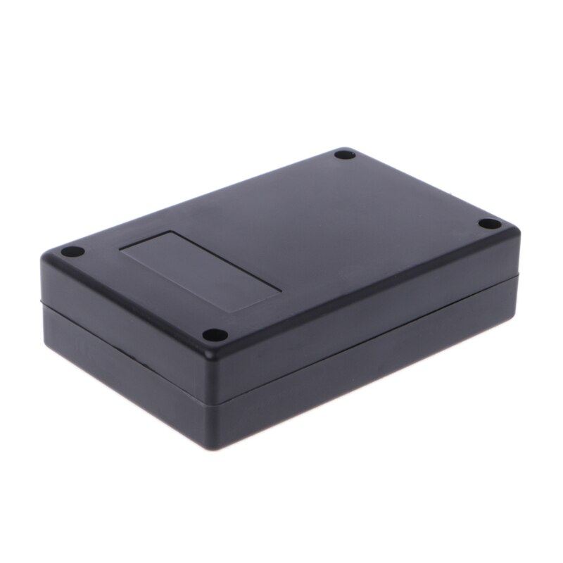 125 x 80 x 32mm sort vandtæt kasse elektronisk projektinstrumentkassestik