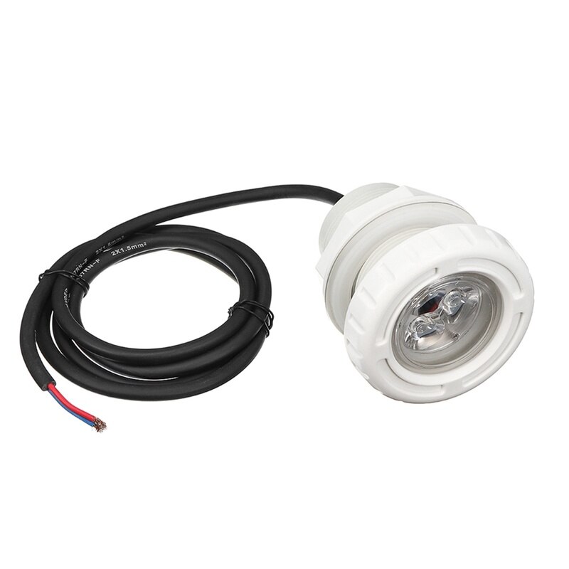 1pcs 6W AC12V 3 LED Recessed Swimming Pool Lights Spa RGB White Color Fountain Lamp Underwater Swimming Spa Pool Light