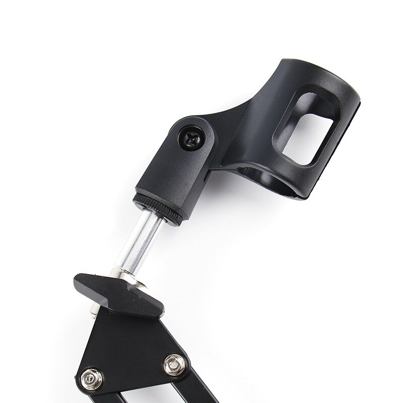 Mic Stand Movable cantilever bracket Microphone telescopic bracket Adjustable desktop microphone stand