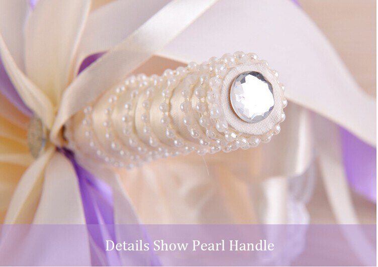 iLoveWedding Beautiful Purple Wedding Bouquet Handmade Bridal Flower Wedding Bouquets Artificial Pearls Flower Rose Bouquet