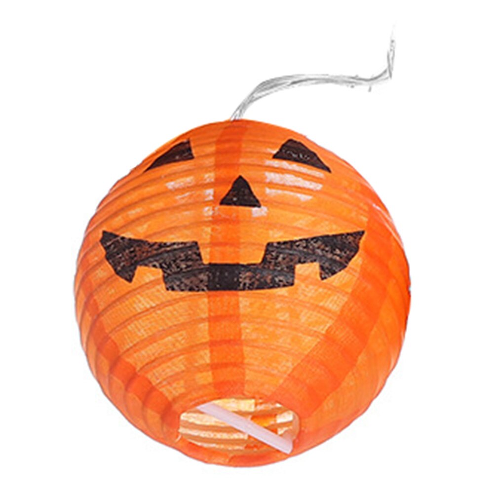 Halloween Decoration LED Pumpkin Lantern DIY Decoration Light String Environment Light Halloween Decoration Family: 6LED