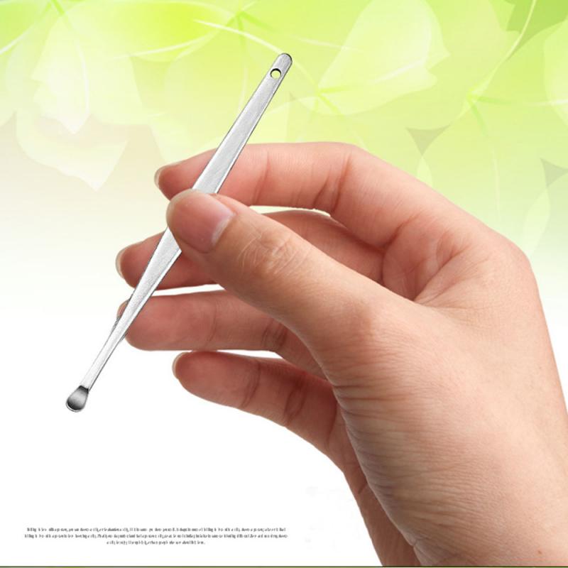 5 Pcs / Set Of Ear Spoon Stainless Steel Spiral Ear Spoon Care Ear Wax Removal Curette Pick Cleaning Tool Ear Safety High