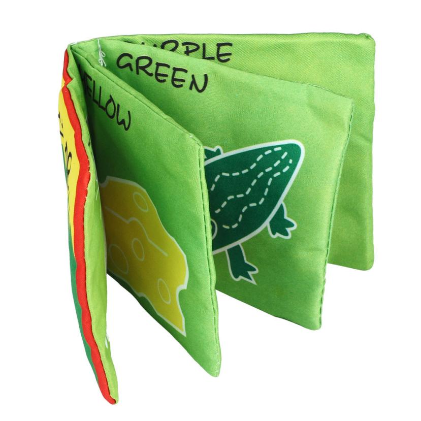 Soft Cloth Baby Intelligence Development Learn Picture Cognize Book Levert Aug 29