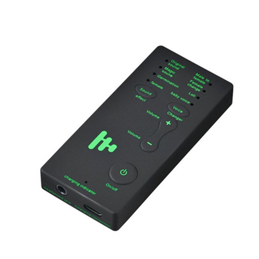 Wireless 7 Multi Voice Changer Mikrofon Disguiser Männlich/Weiblich/Mädchen/Roboter für PC Telefon JR Angebote Voz cambiador