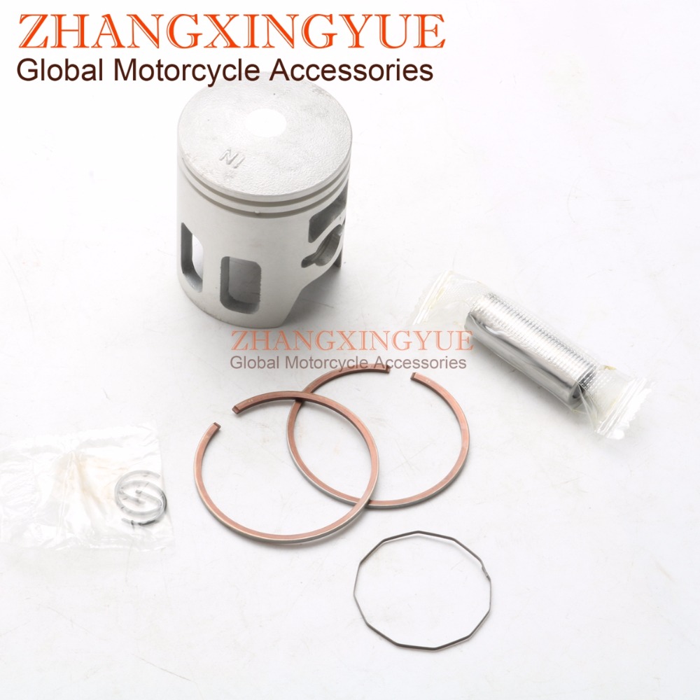 60cc Piston Kit & Piston Ring for Minarelli 50 AM6 AM3 4 5 44mm/12mm