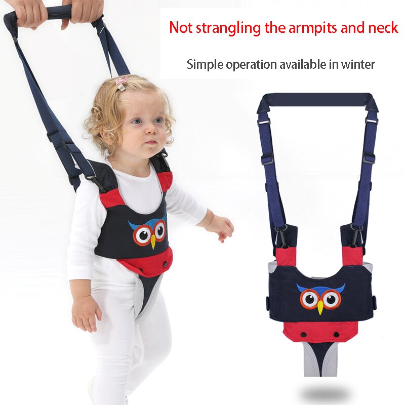 Arnés de seguridad para bebé, accesorio con patrón de pájaro, arnés para aprender A caminar