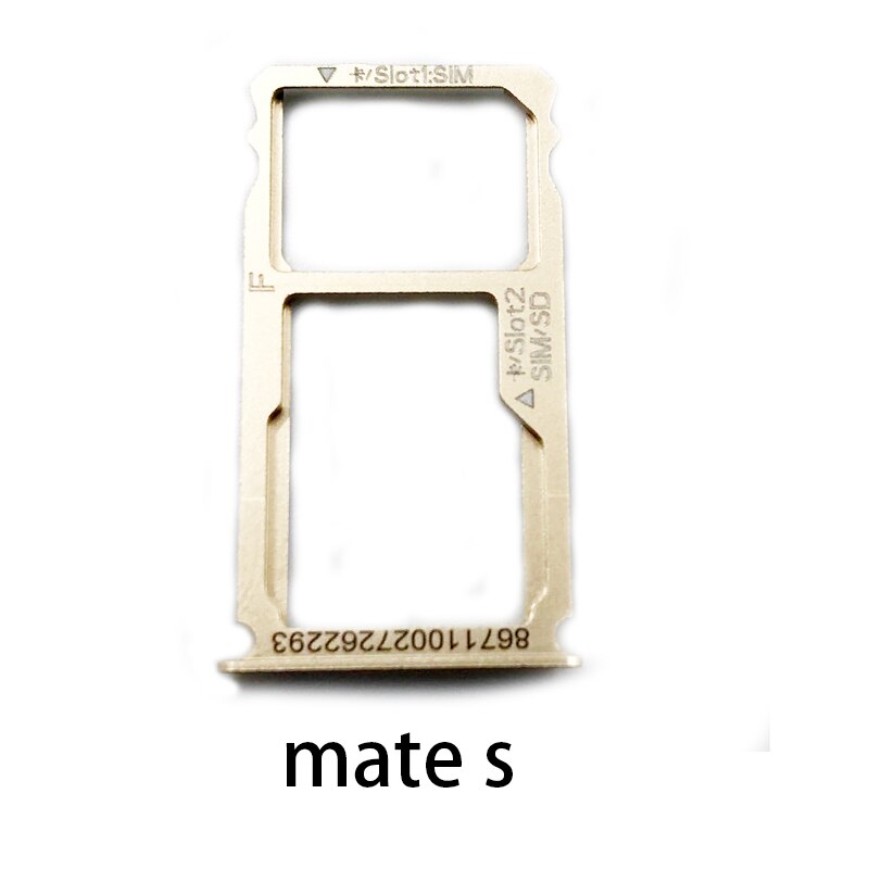 SIM Card Tray Slot Houder Voor Huawei honor 5c 7 P9 lite Mate S Sim Card Adapter