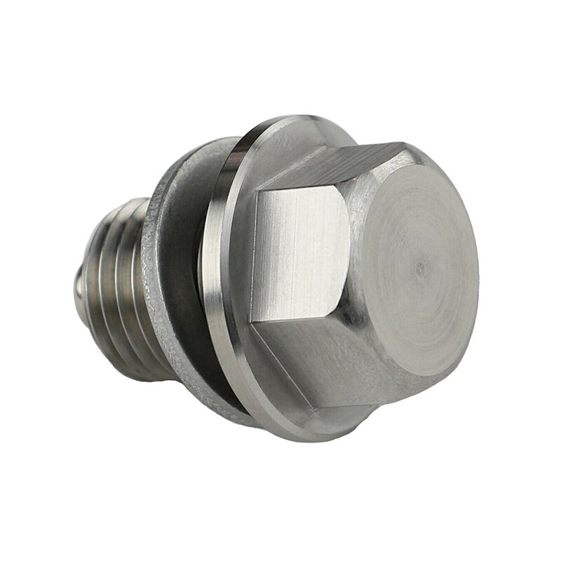 Stainless Steel Oil Drain Plug with NEODYMIUM Magnet