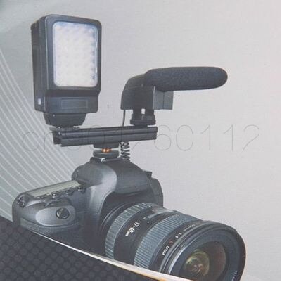 10 cm Adjusttable 4 &quot;Rail 10 cm Flash Bracket Cold Shoe Extension voor voor Video Verlichting, microfoons of Monitoren