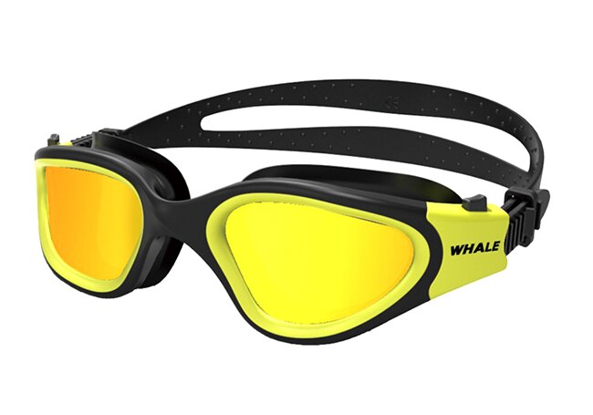 Whale Zwembril Anti-Fog High-Definition Coating Professionele Volwassen Universele Grote Frame Lenzen Gepolariseerde Licht Bril: MM7204