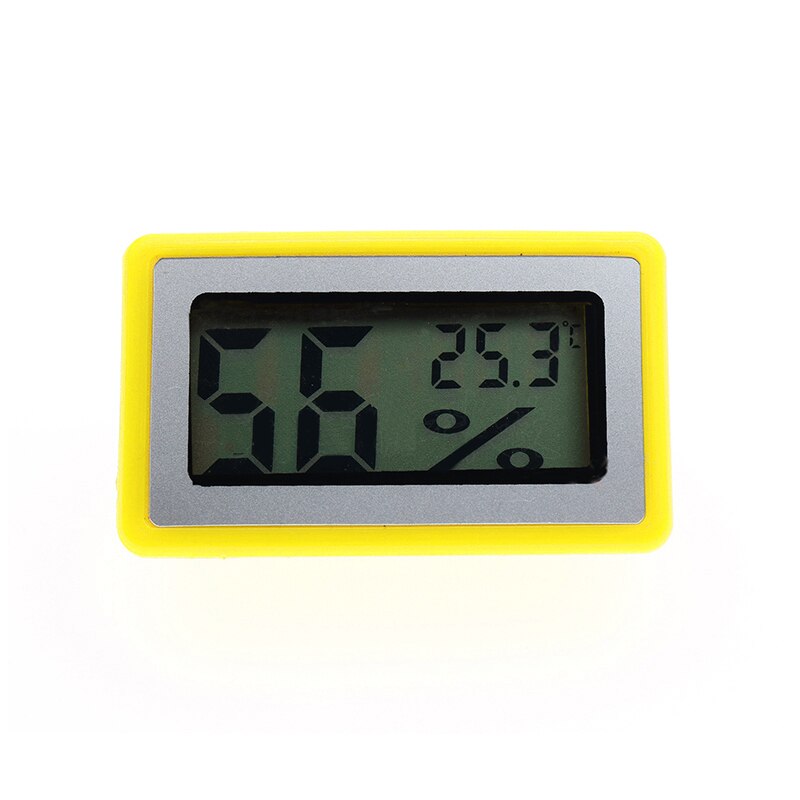 Digital Thermometer Hygrometer Temperature Humidity Monitor Gauge: Red