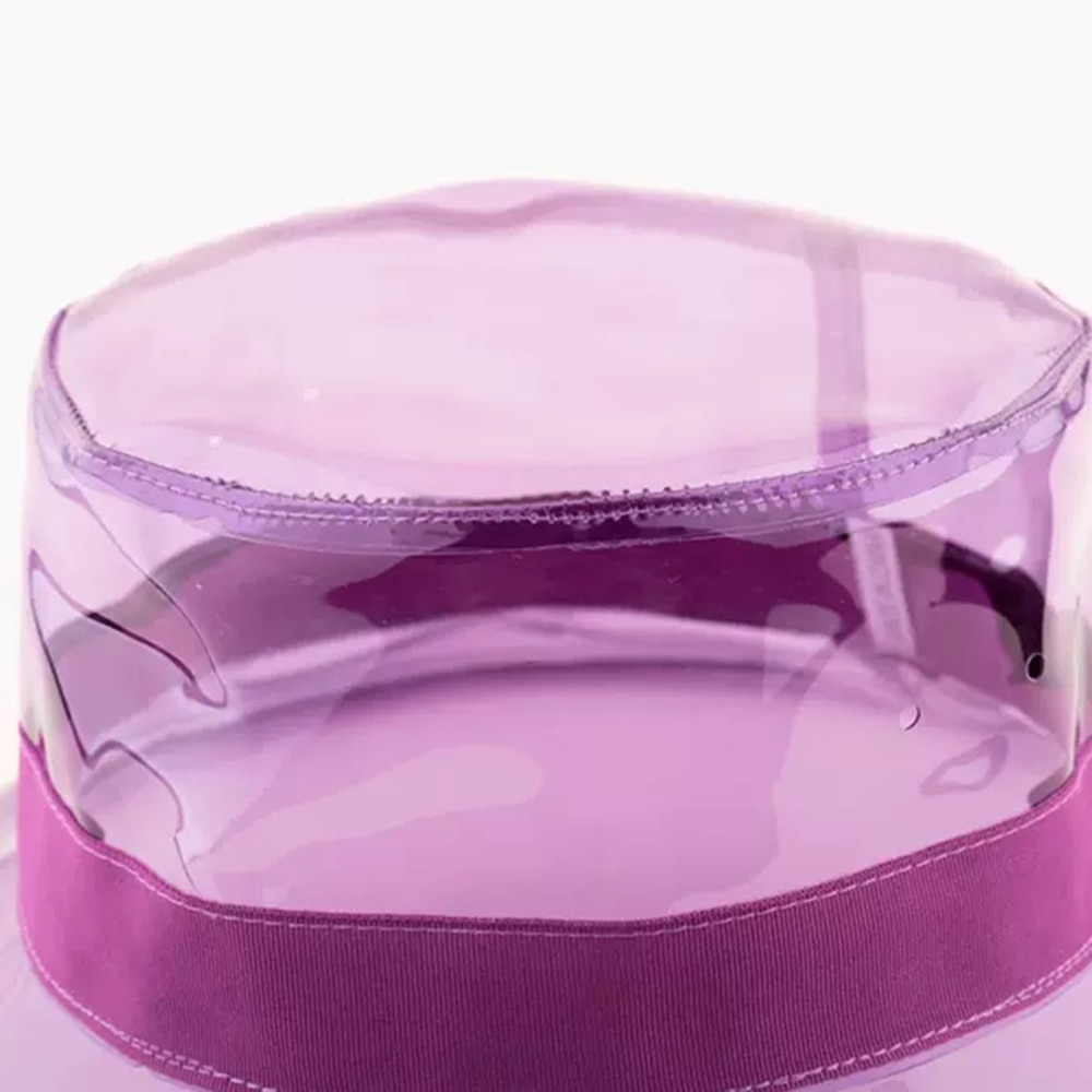 Moda kapelusz słońce kapelusz typu wiaderko czapki kobiety główna ulica letni kapelusz na plażę PVC przezroczysty osłona przeciwsłoneczna wodoodporny kapelusz przeciwdeszczowy dla mężczyzn panie