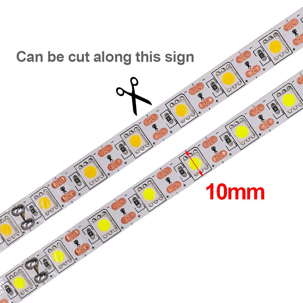 USB LED Strip 5050 5V LED Streep Lint Tape 60LED/M Flexibele LED Onder Kast Keuken Licht HDTV TV Desktop Scherm Backlight