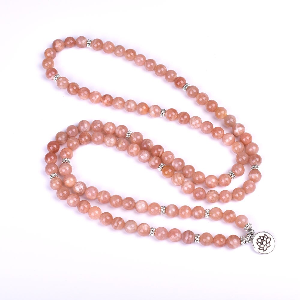 108Mala Zonnesteen Armband