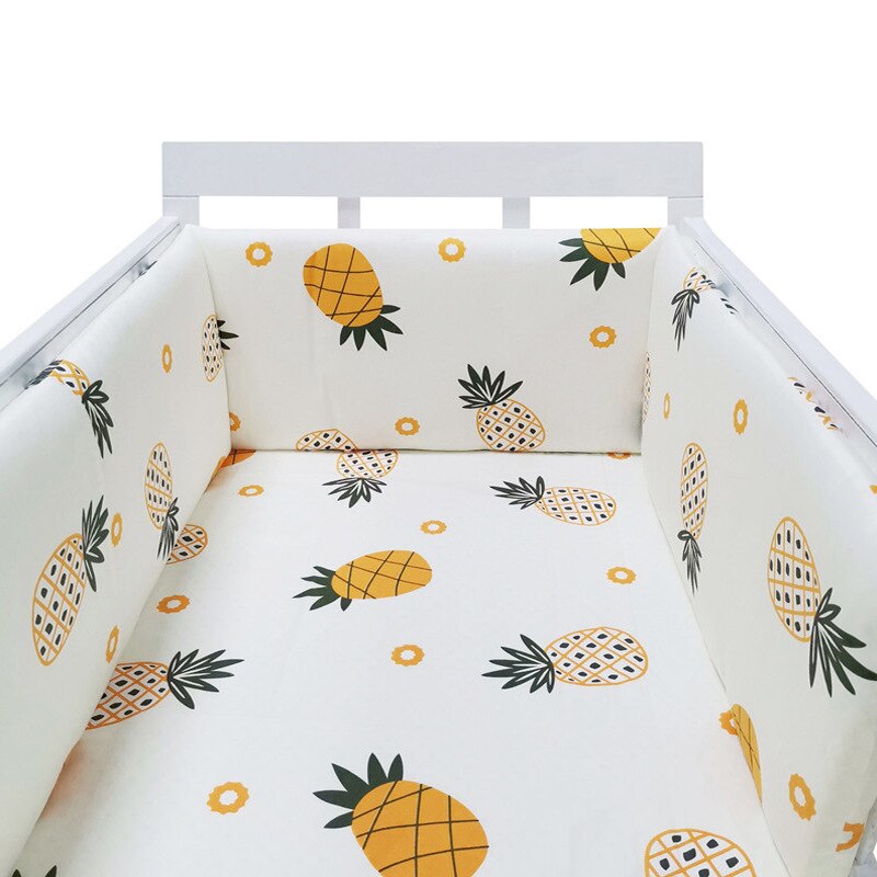 2M Crib Bumper Side Wieg Vier Seizoenen Universele Kinderen Fall-Proof Katoen Bed Omringd Door Katoen Wieg vangrail Geweven Wieg