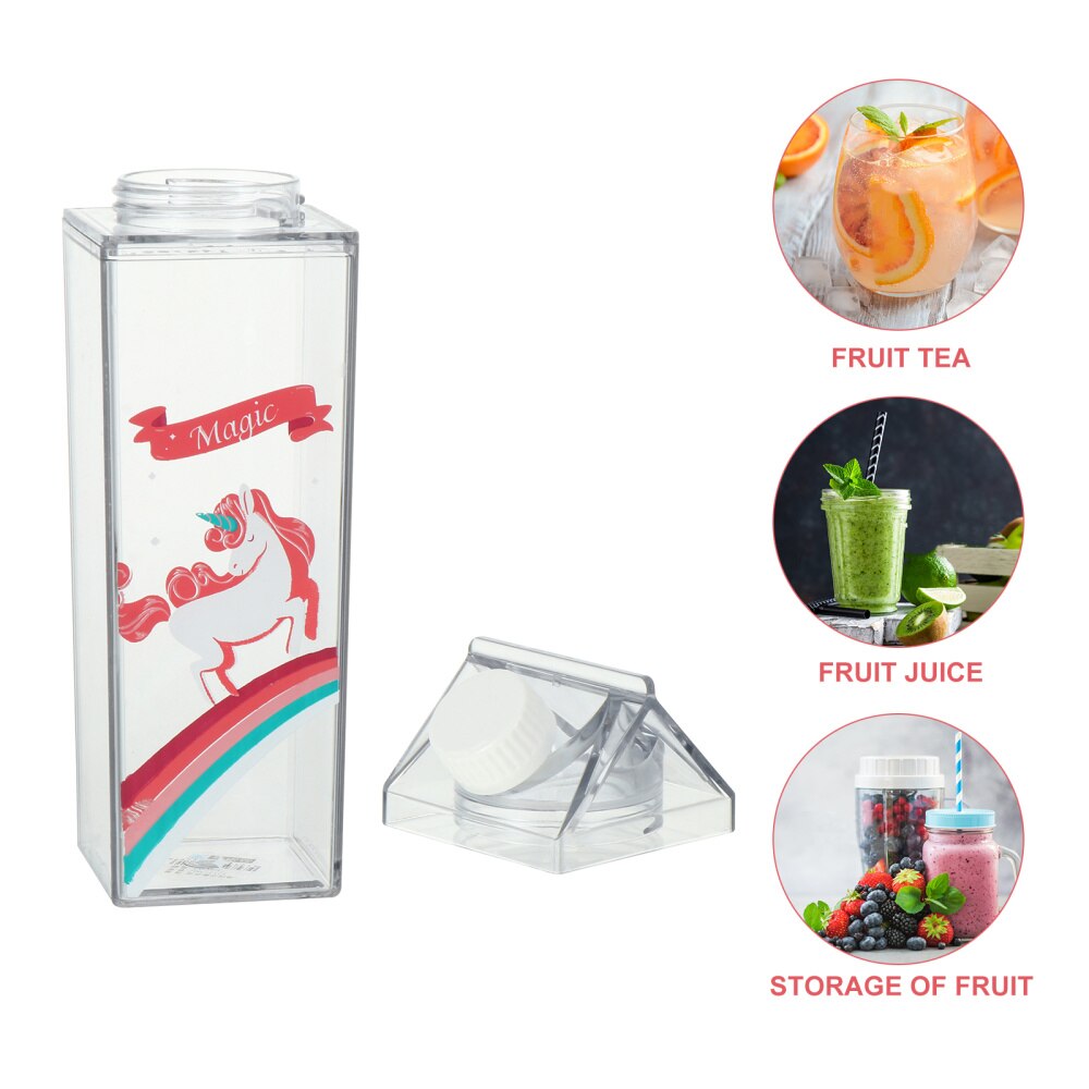 1pc Travel Water Cup Beverage Mug Lovely Container Drink Bottle