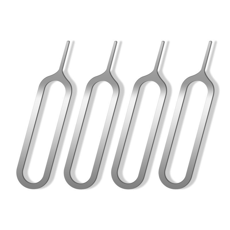 10 Pcs Ejetar Pino da Bandeja Do Cartão Sim Universal Agulha Remoção remoção Opener Ejetor pin pin cortador de Cartão Para iphone 4 5 Smartphones