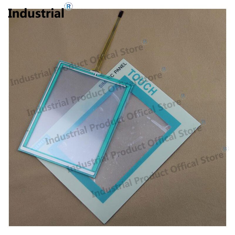 Touch Screen + Beschermfolie Voor Siemens TP177B TP177A 6AV6 6AV6642-0BA01-1AX1 Touch Screen Voor Beschermende Membraan Reparatie