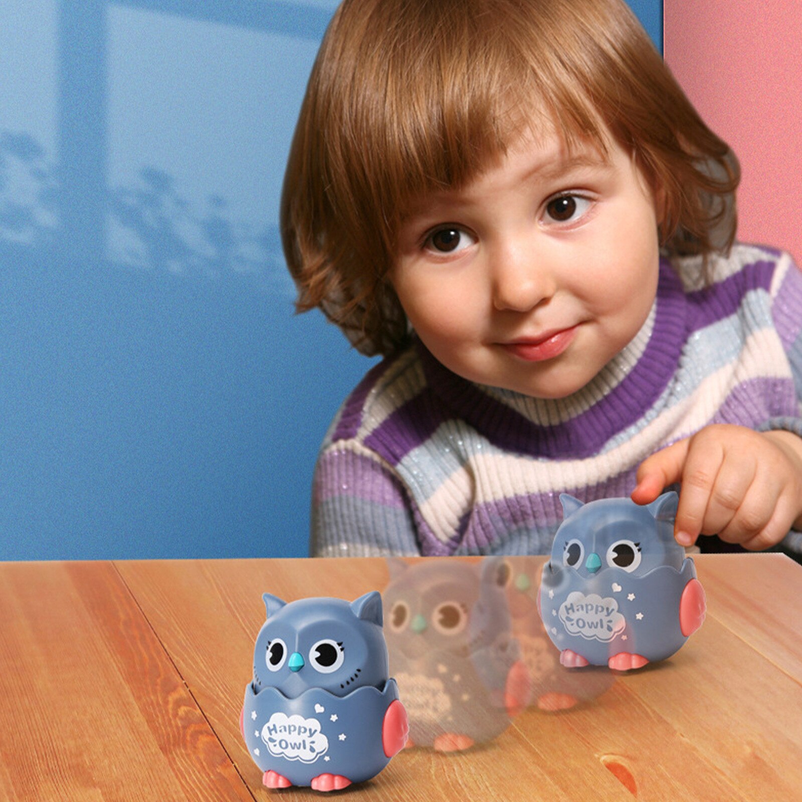 Drukken Uil Speelgoed Pull Back Kleine En Draagbare Leuke Uil Partner Voor Kid Kinderen Favoriete Voor kid #40