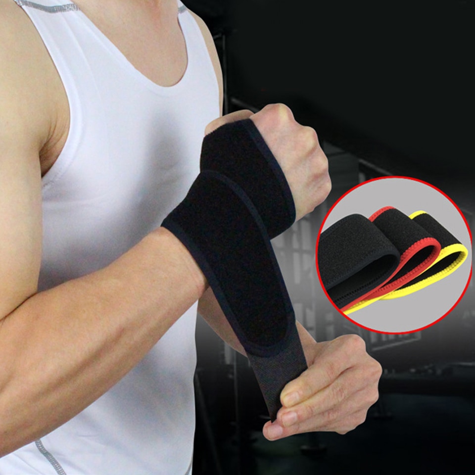 1PCS Adjustable Wrist Support Sport Wristband Gym Fitness Wrist Support Straps Wraps Bandage Training Safety Hand Bands
