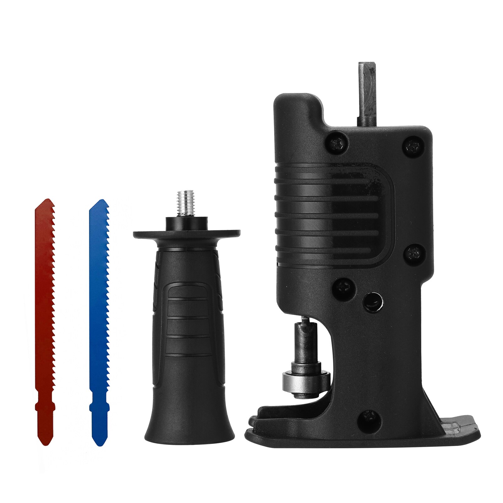 Drill Modified Power Saws Accessory Jig Saws Portable Transfer Accessory for Woodworking Cutting Include 3 PCS Jigsaws Blades: with 2 Sawblade